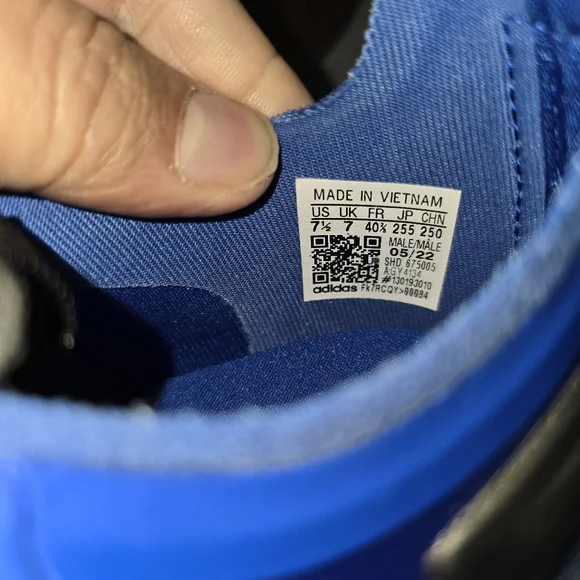 Adidas NMD V3 Men's7.5 WOMEN'S 8.5 Blue Running Shoes SNEAKERS NEW NO BOX** - Picture 7 of 7